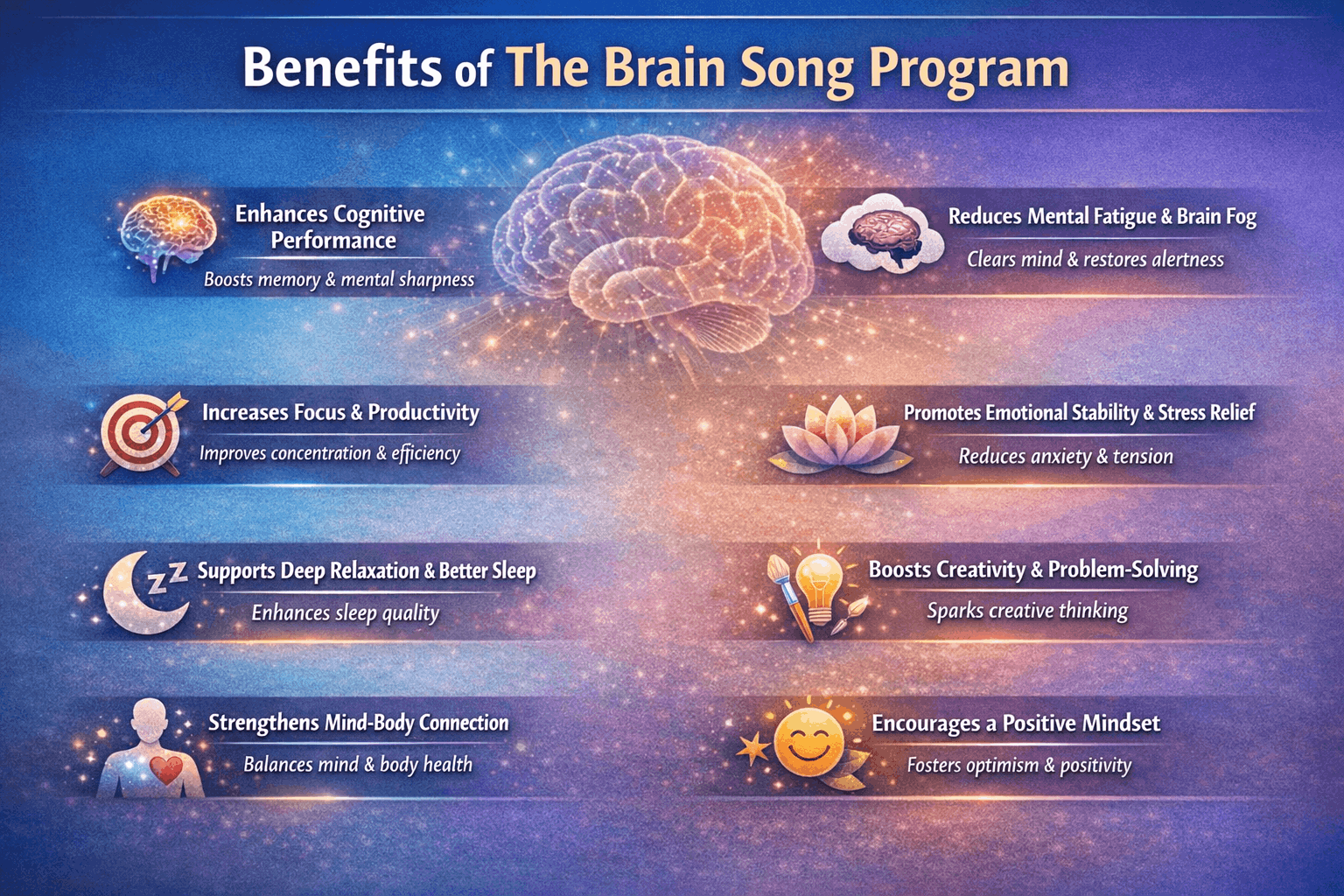 The Brain Song- Benefits